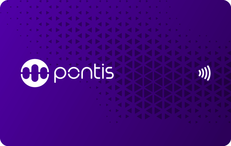 Pontis NFC Business Card - Physische Karte mit moderner NFC-Technologie